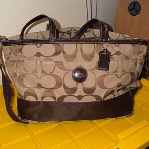 Coach Diaper Bag Tote